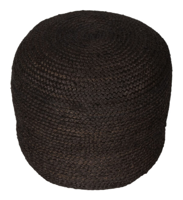 Lillian Ottoman Black 109219 - Image 6