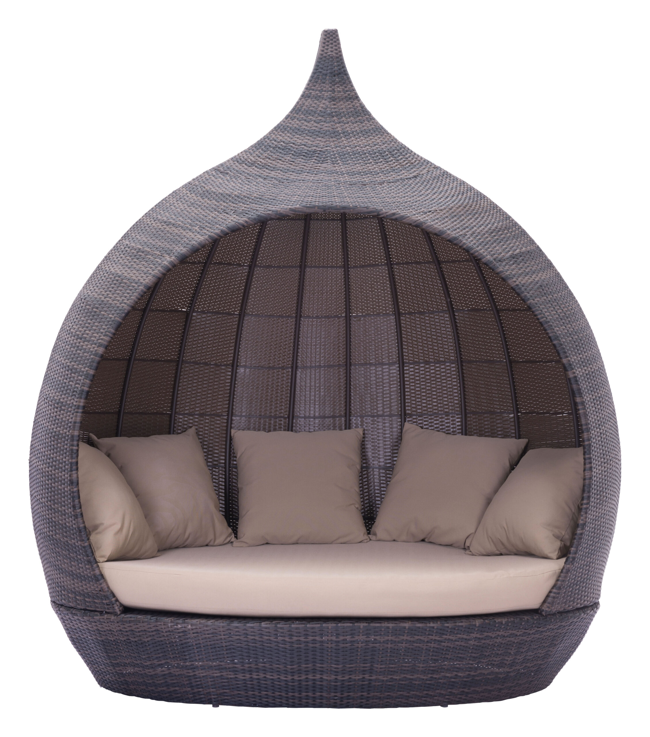 Martinique Beach Daybed Brown & Beige 703632