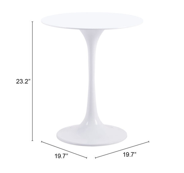 Wilco Side Table White 109929 - Image 8