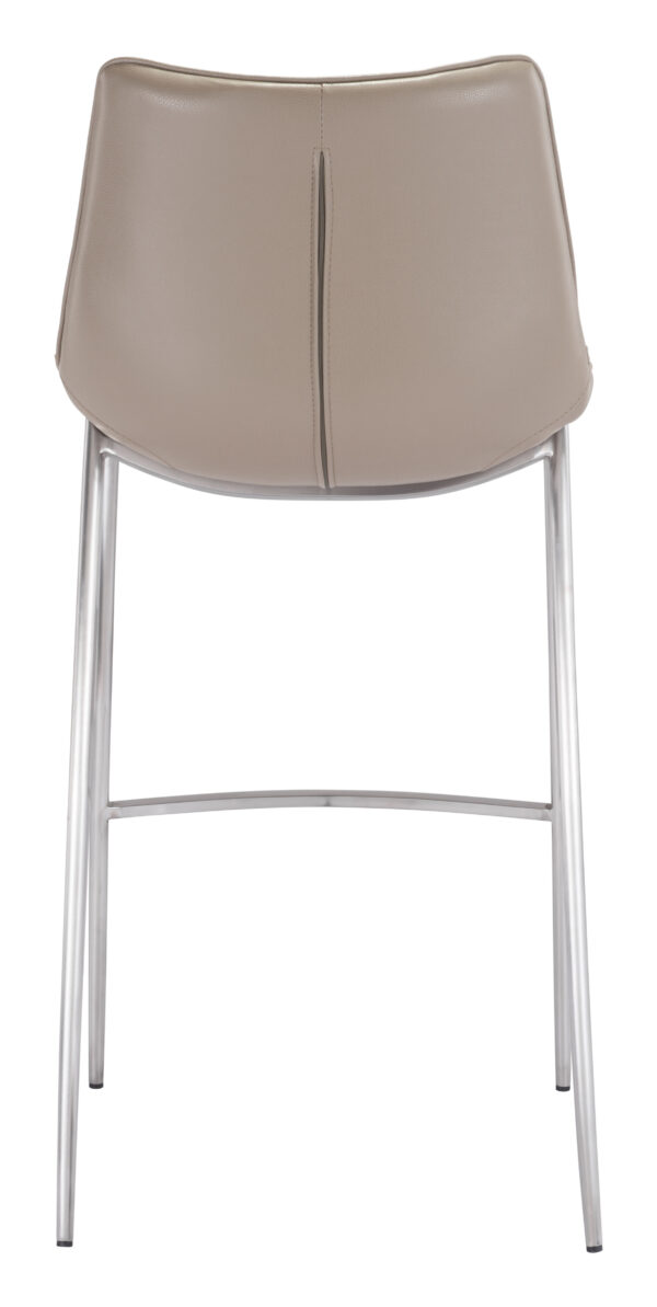 Magnus Barstool Silver (set of 2) - Image 15