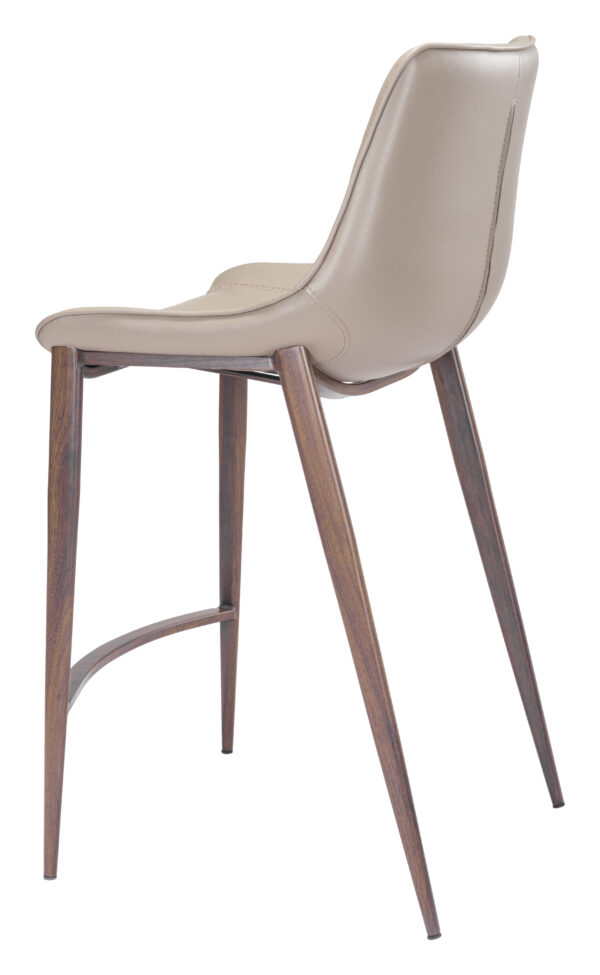Magnus Barstool Walnut (set of 2) - Image 7