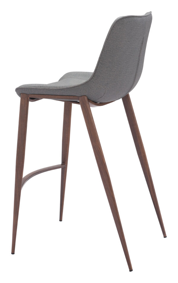 Magnus Barstool Walnut (set of 2) - Image 15