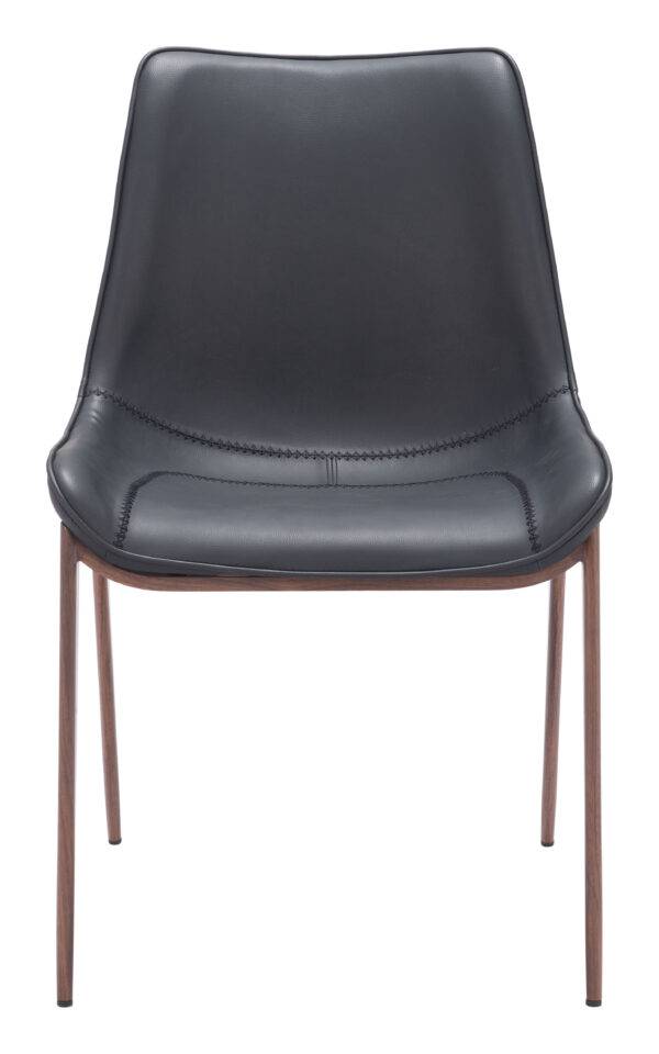 Magnus Dining Chair Walnut (set of 2) - Image 6