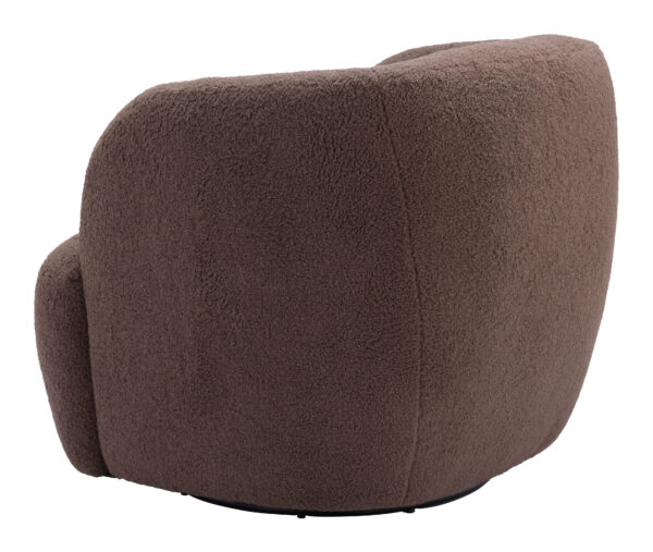 Govan Swivel Chair Brown 109958 - Image 7