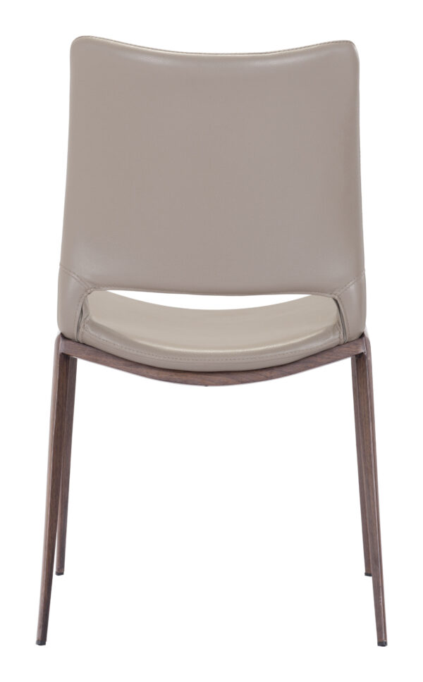 Ace Dining Chair Brown & Walnut 101282 (set of 2) - Image 6