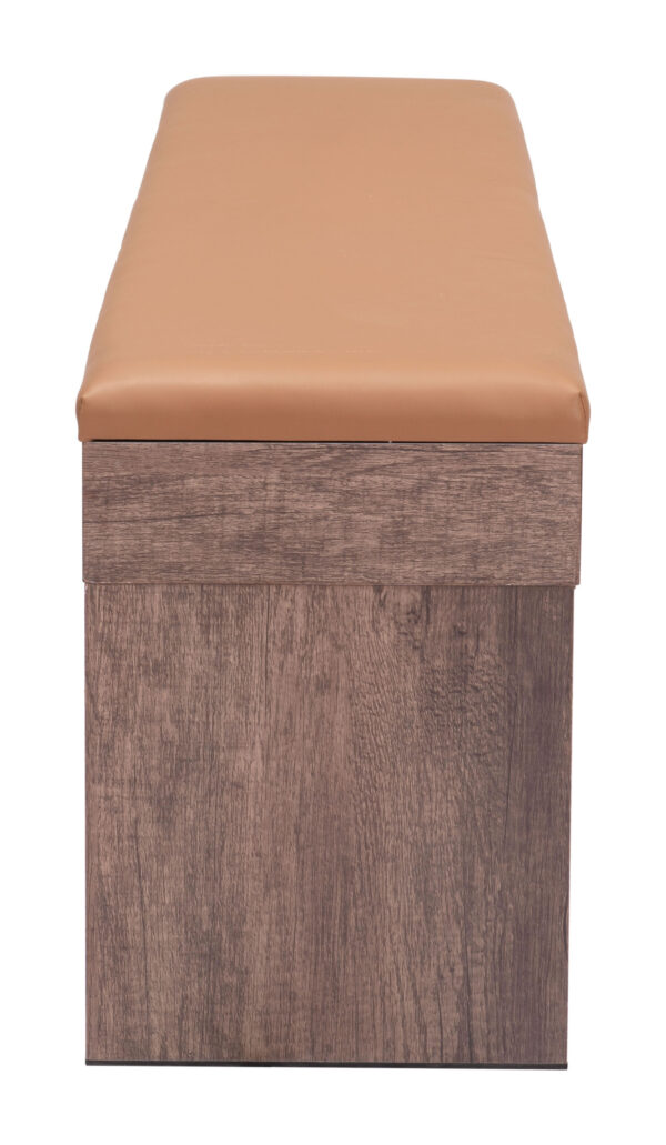 Bonker Storage Bench Brown 109497 (set of 2) - Image 8