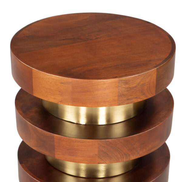 Marigot Side Table Walnut 109774 - Image 7