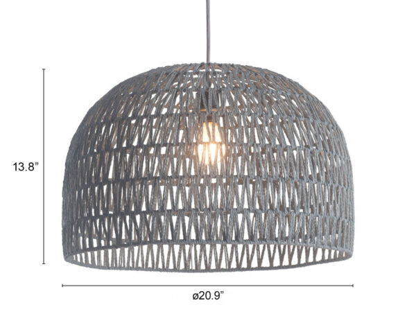 Paradise Ceiling Lamp Gray 50210 - Image 7