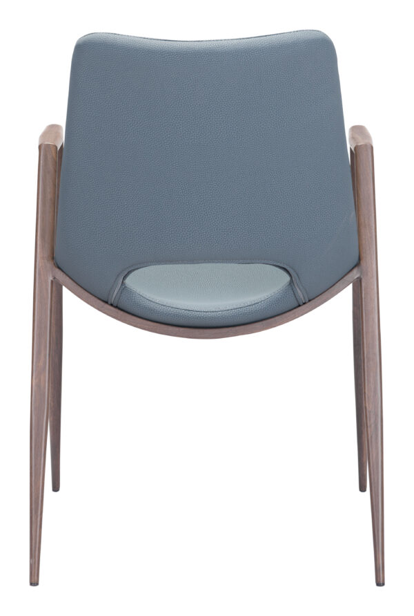 Desi Dining Chair Walnut (set of 2) - Image 7