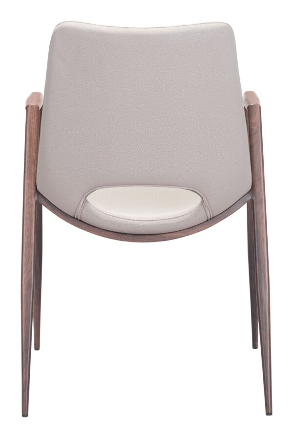 Desi Dining Chair Walnut (set of 2) - Image 15