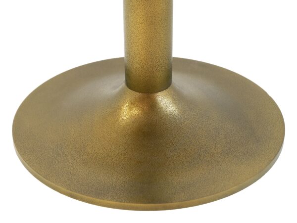 Fullerton Dining Table White & Gold 101842 - Image 7
