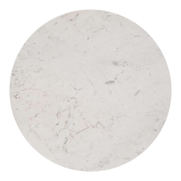Ithaca Dining Table White & Gold 101845 - Image 7