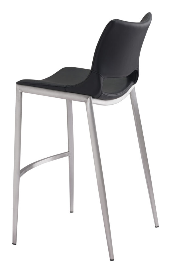 Ace Barstool Silver (set of 2) - Image 8