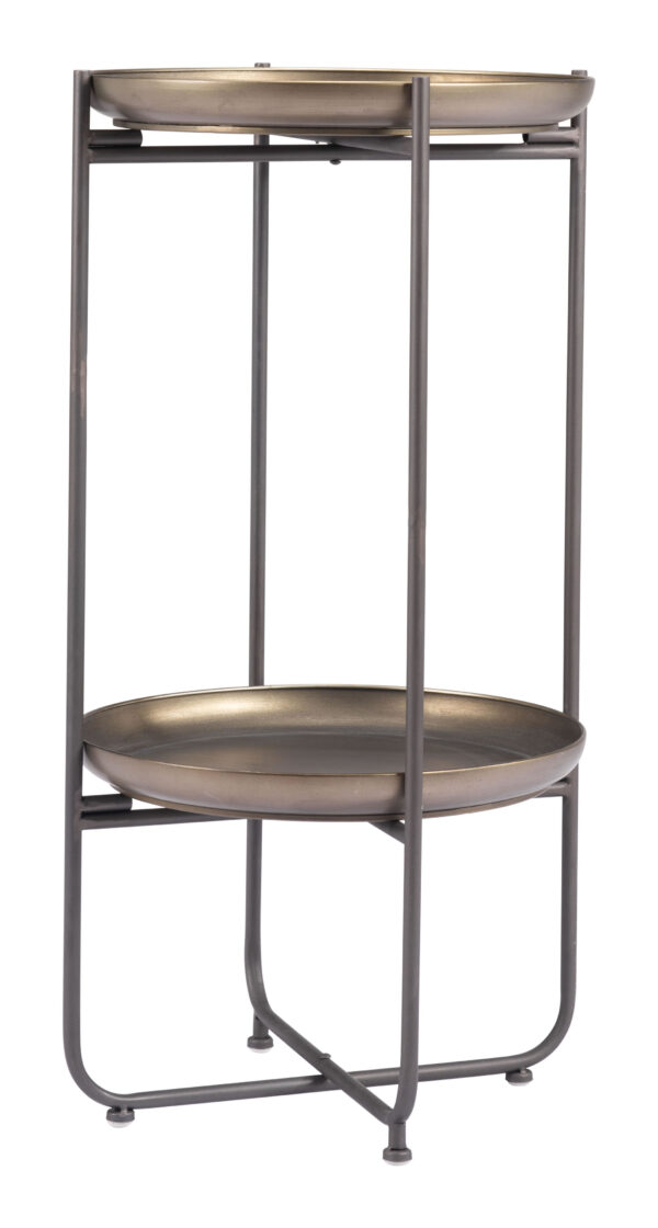 Bronson Accent Table Bronze 109597 - Image 8