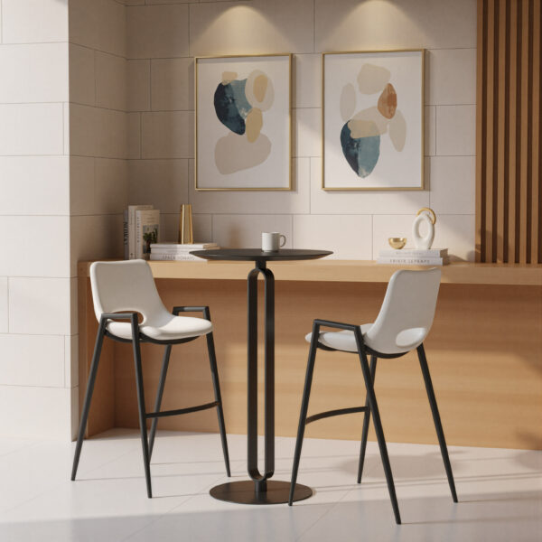 Derry Bar Table Black 110317 - Image 8
