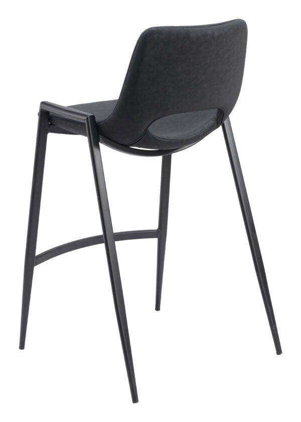 Desi Counter Stool Black (set of 2) - Image 7