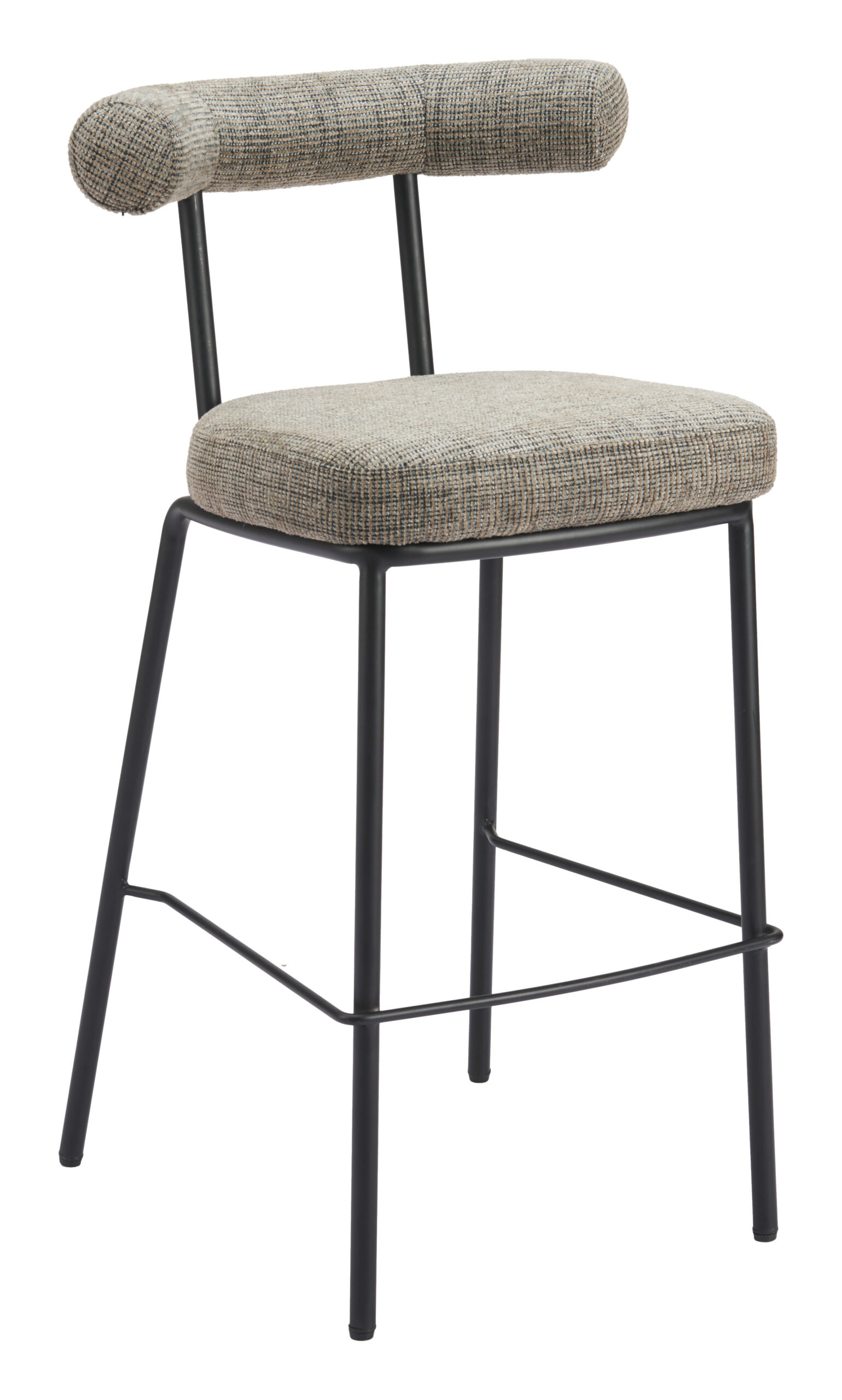 Kede Barstool Green Tweed 110100