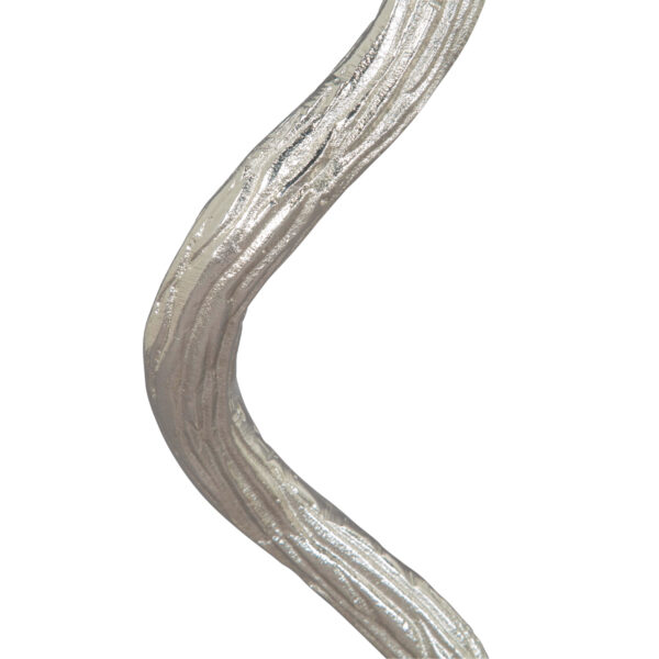 Joel Side Table White & Silver 109560 - Image 6