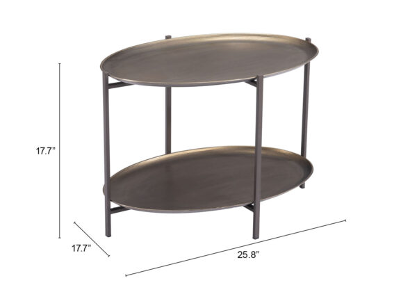 Bronson Coffee Table Bronze 109598 - Image 9