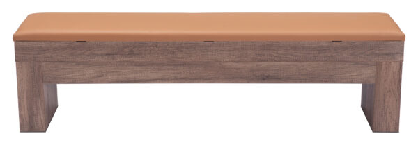 Bonker Storage Bench Brown 109497 (set of 2) - Image 9