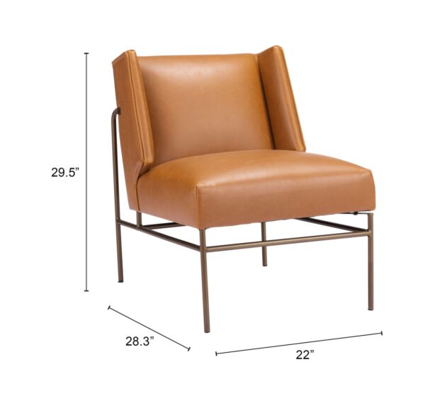 Atlanta Accent Chair Brown 109515 - Image 10