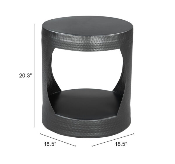 Nuuk Side Table Black 109757 - Image 9