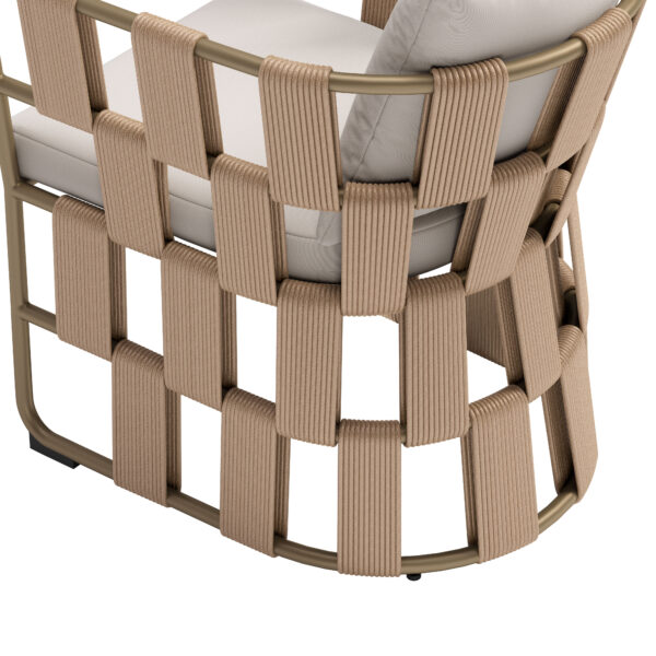 Quadrat Dining Chair White 704012 - Image 9