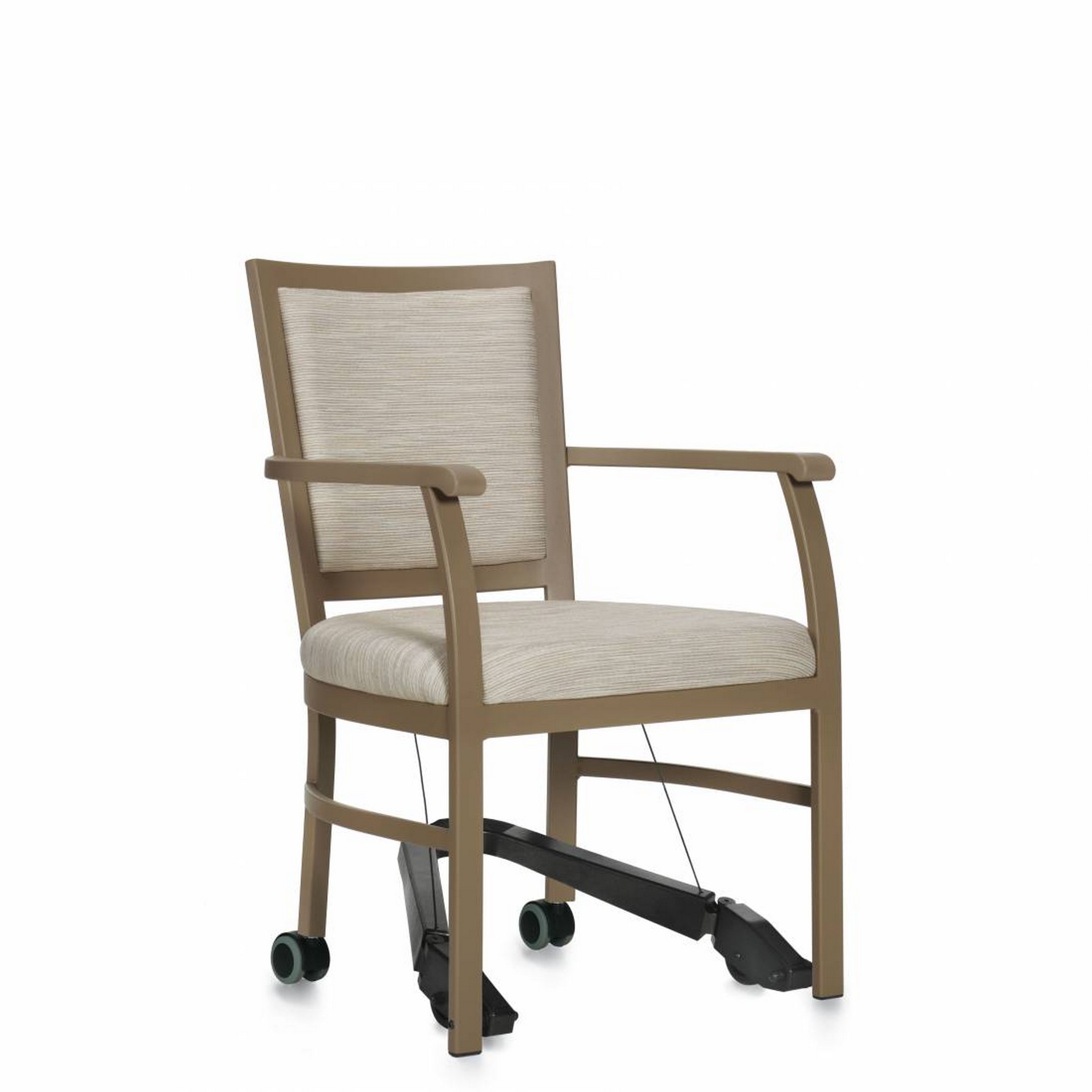 Desmond™ HT Metal Armchair with Lift Mechanism, Rear Swivel Casters (GC4292)