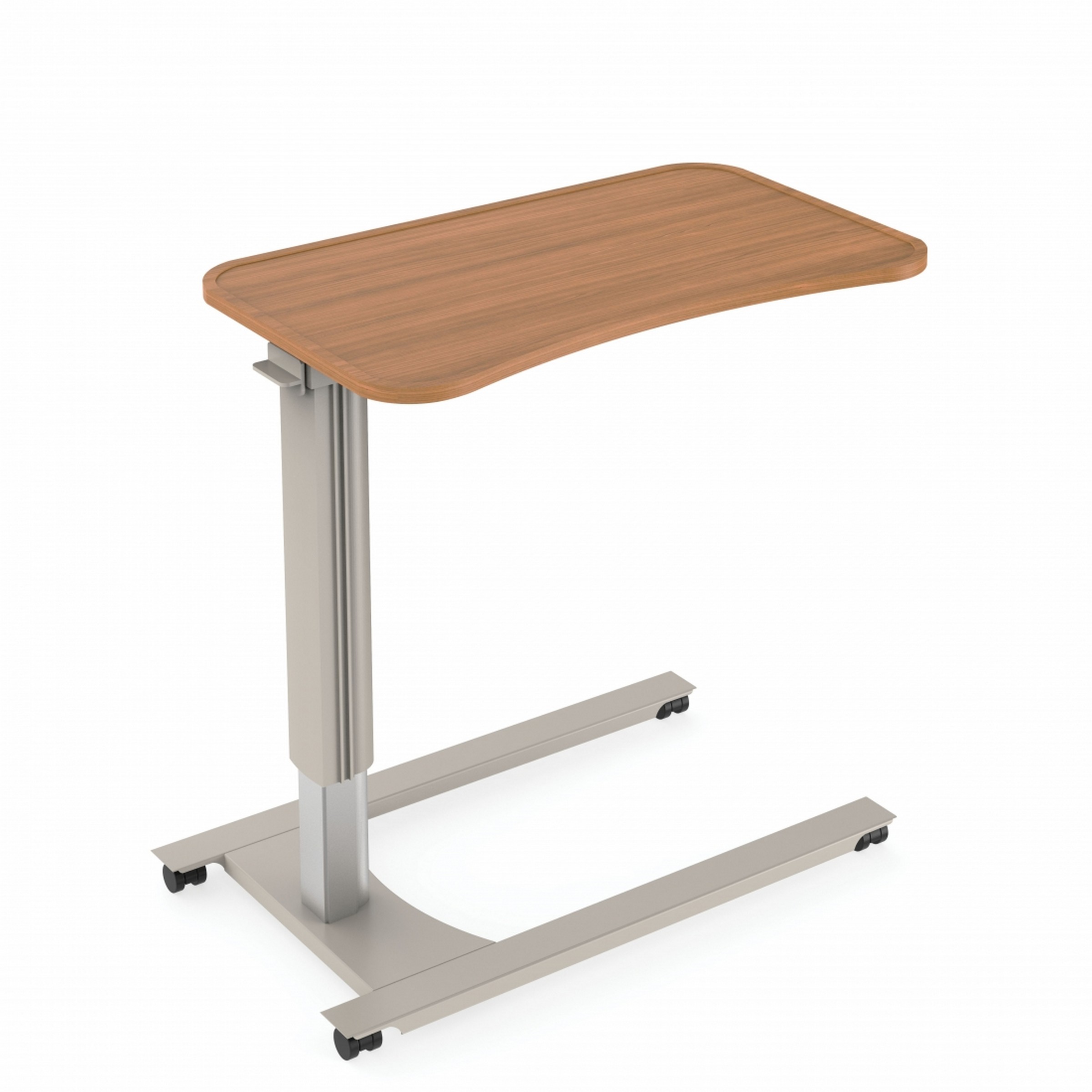 Overbed Tables Kidney Shaped Top Overbed Table, "U" Base - Left (GC3558L)