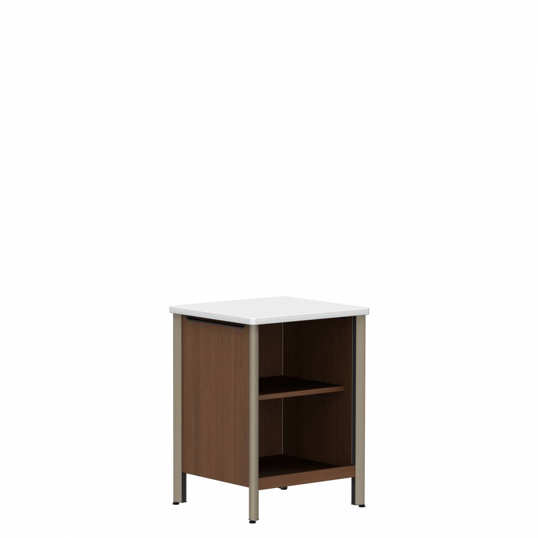 Sonoma™ Bedside Cabinet with Solid Surface Top, Adjustable Shelf GCSNBT02C1
