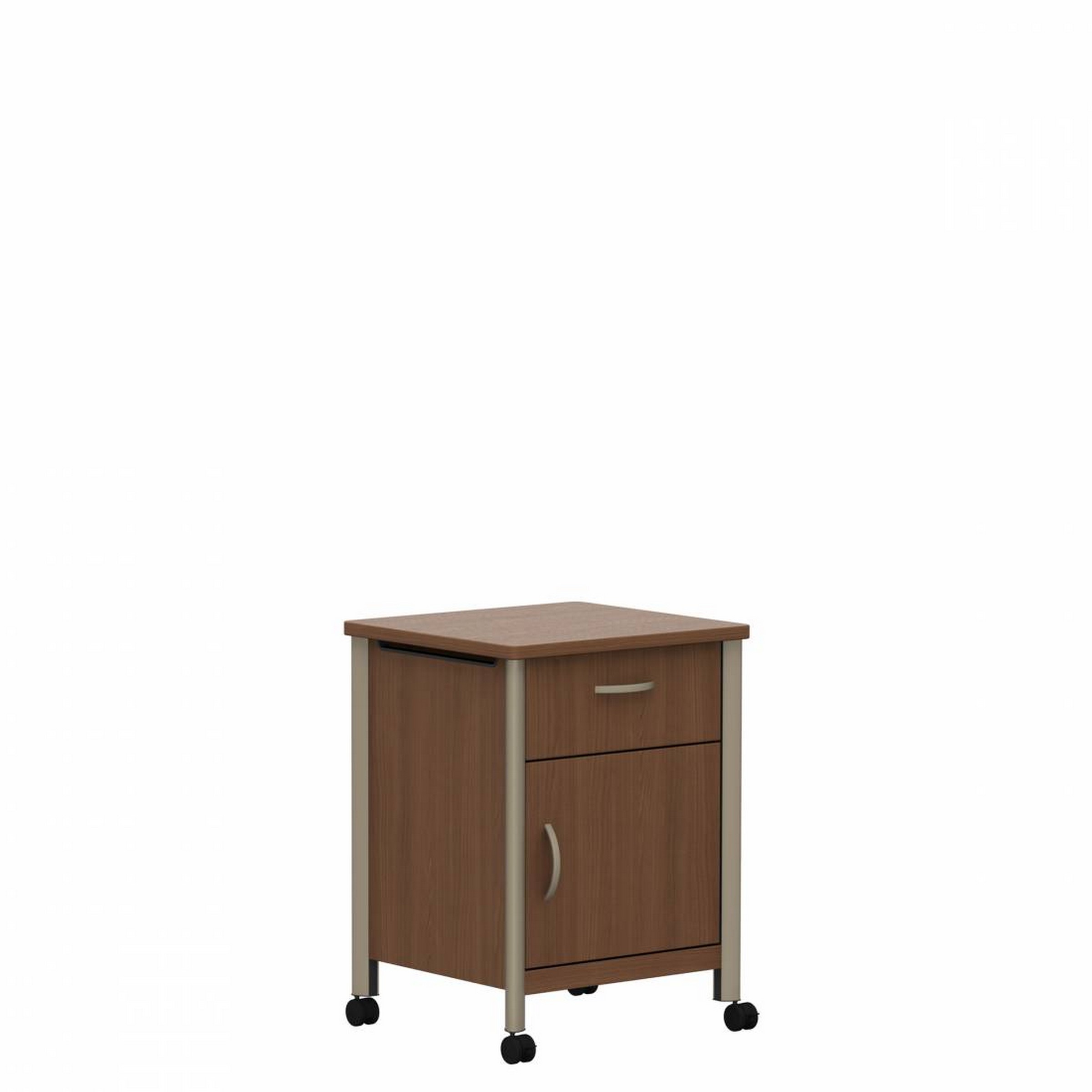 Sonoma™ Bedside Cabinet, Four Casters, Drawer, Right Opening Door GCSNBT06R4C