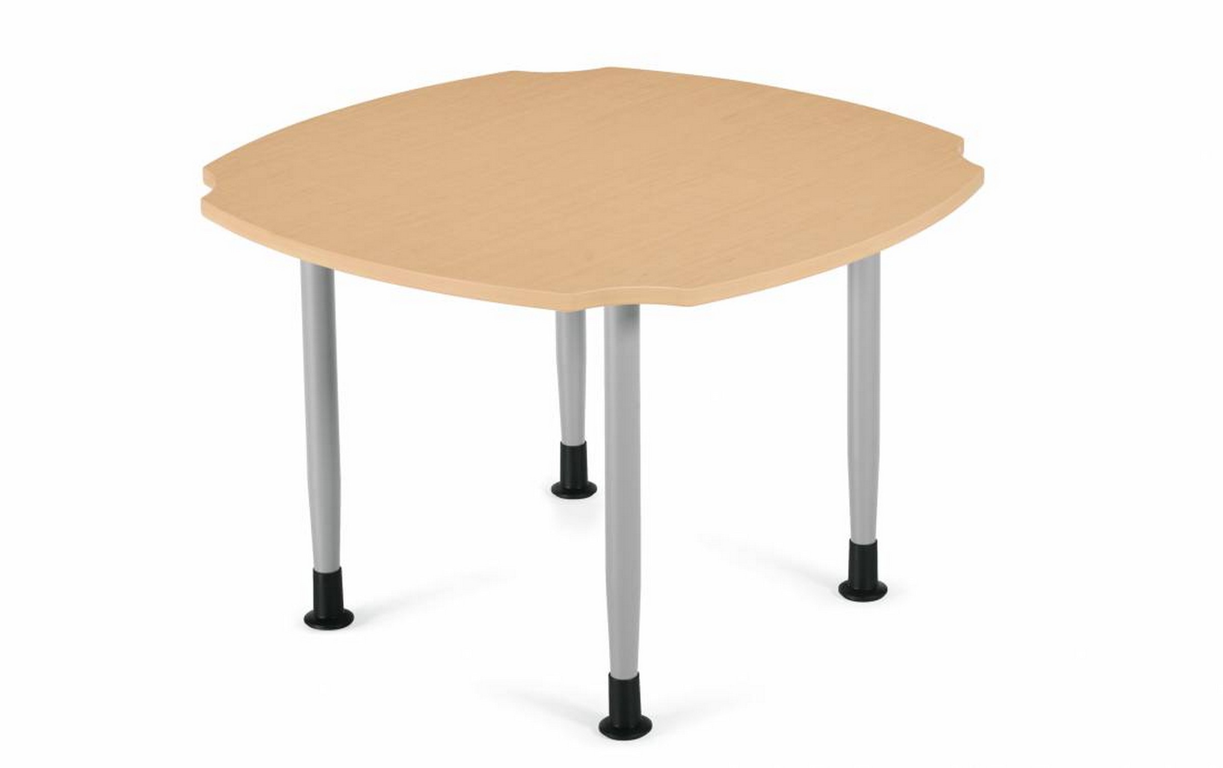 Floral™ Tables 42” Square Dining Table, Thermally Fused Laminate Top (GCF-42L)