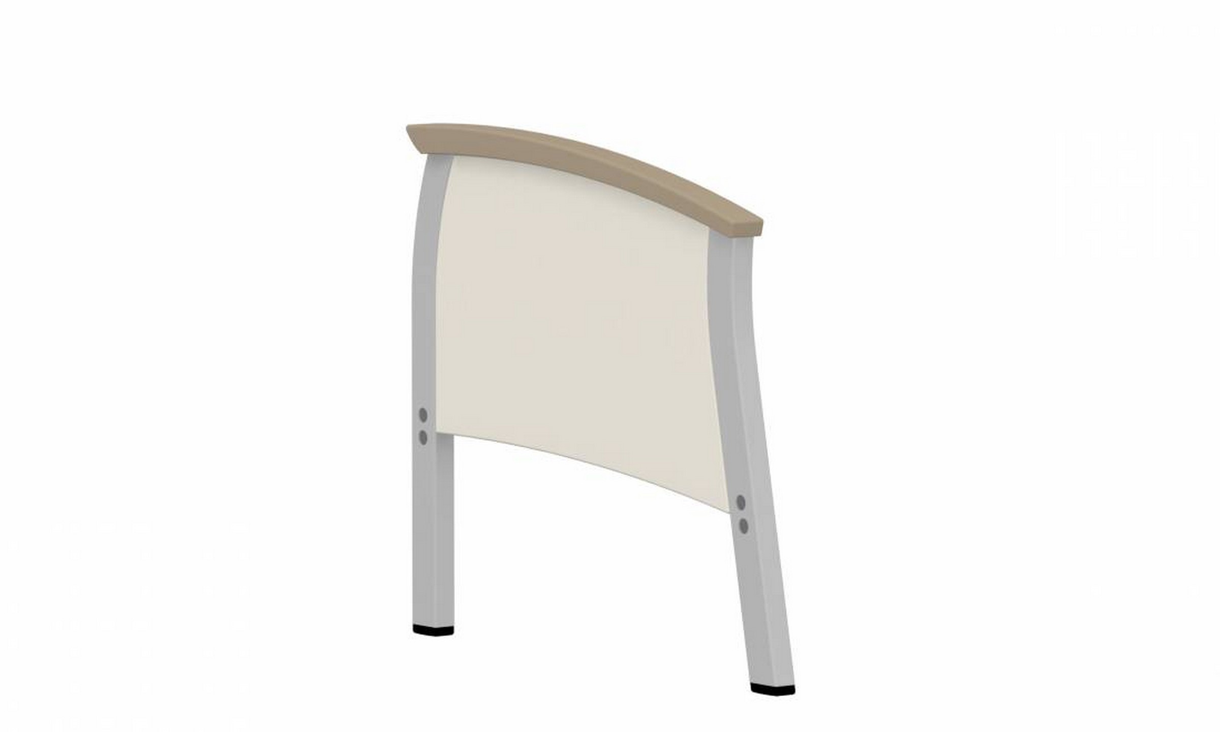Primacare™ HT Lounge Left End Frame, Closed Arm (GC3641LCA)