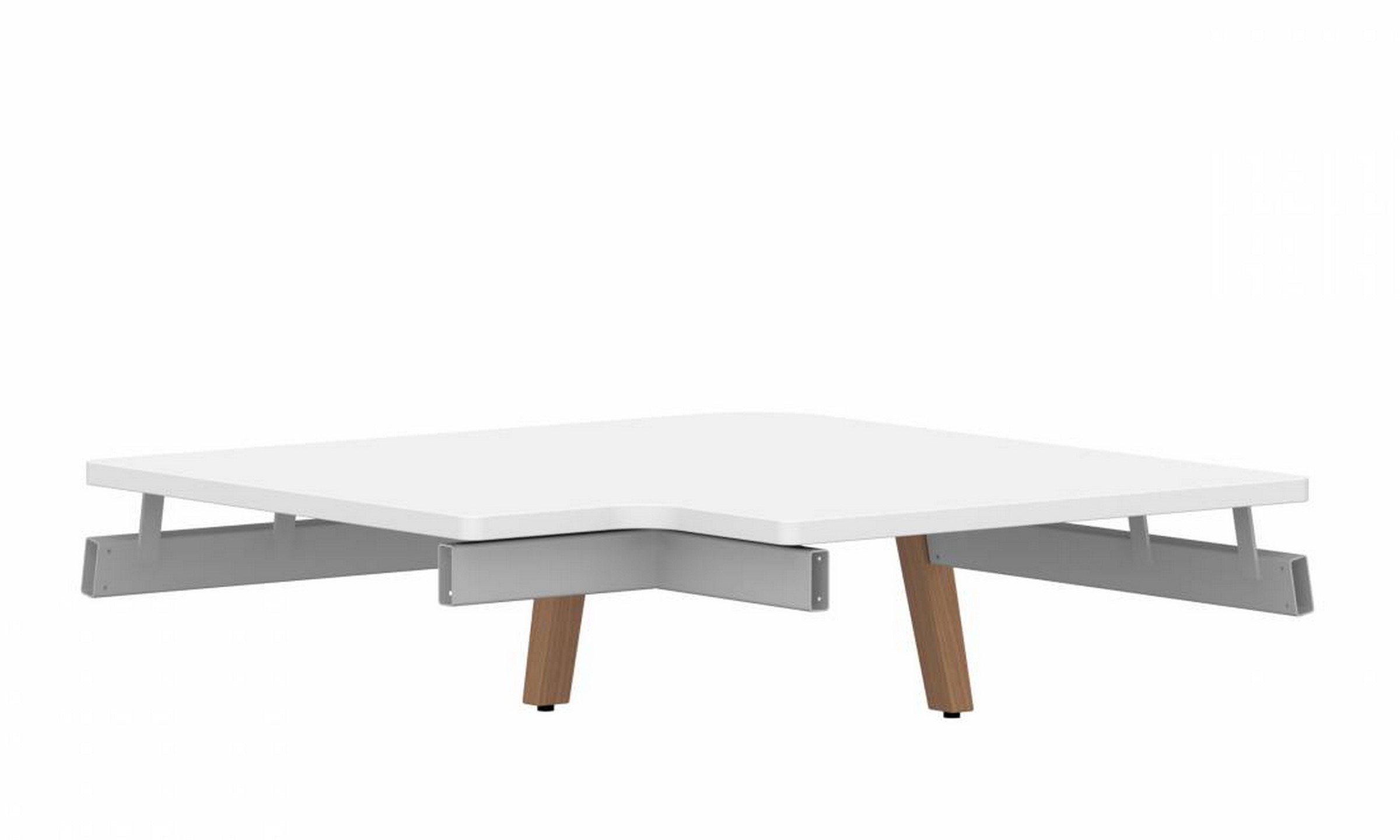 Primacare™ Left Corner Table, High Pressure Laminate Top (GC36403WL-HP)