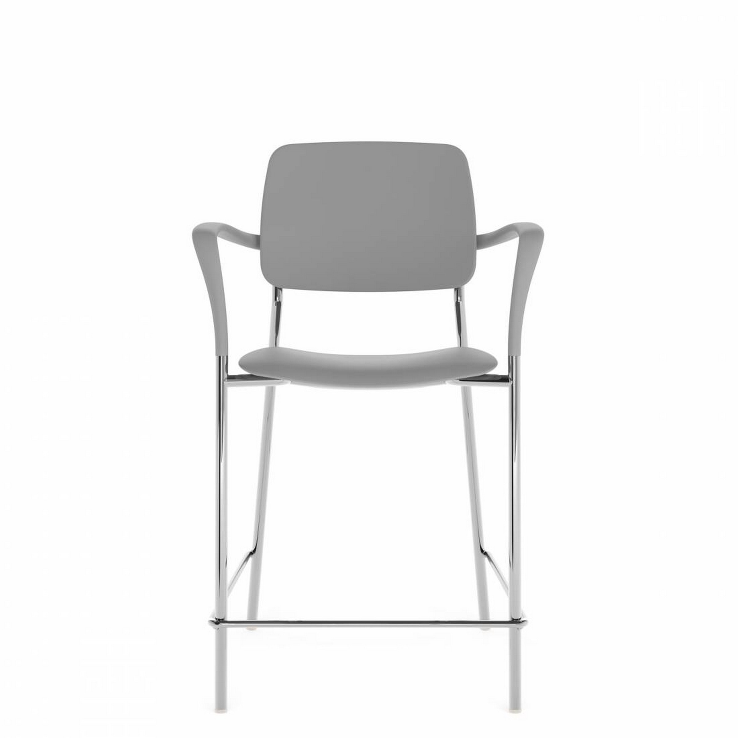Willow™ Counter Stool with Arms, Polypropylene Seat & Back (W5CSAPP)