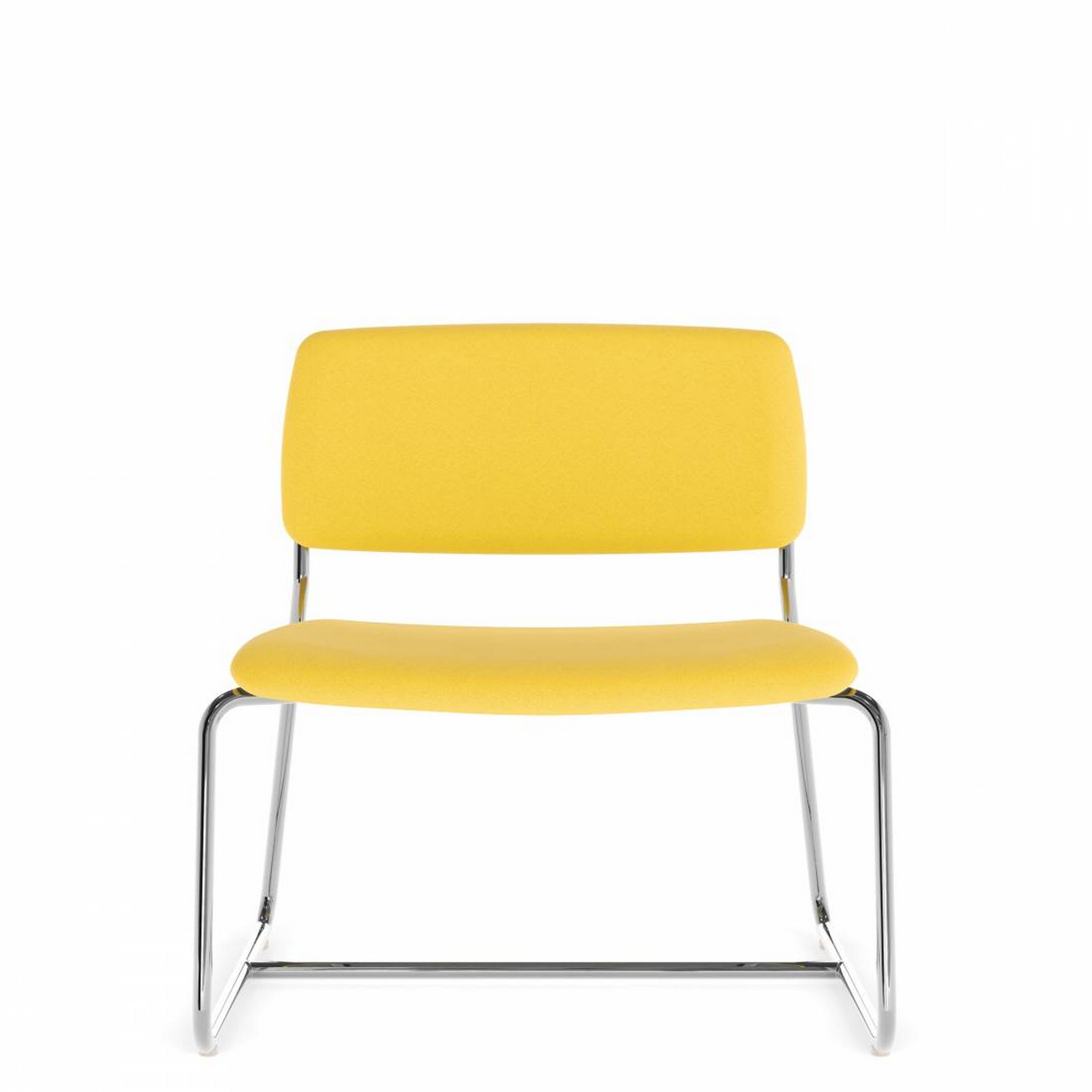 Willow™ Armless Bariatric Chair, Sled Base, Upholstered Seat & Back (W630NUU)