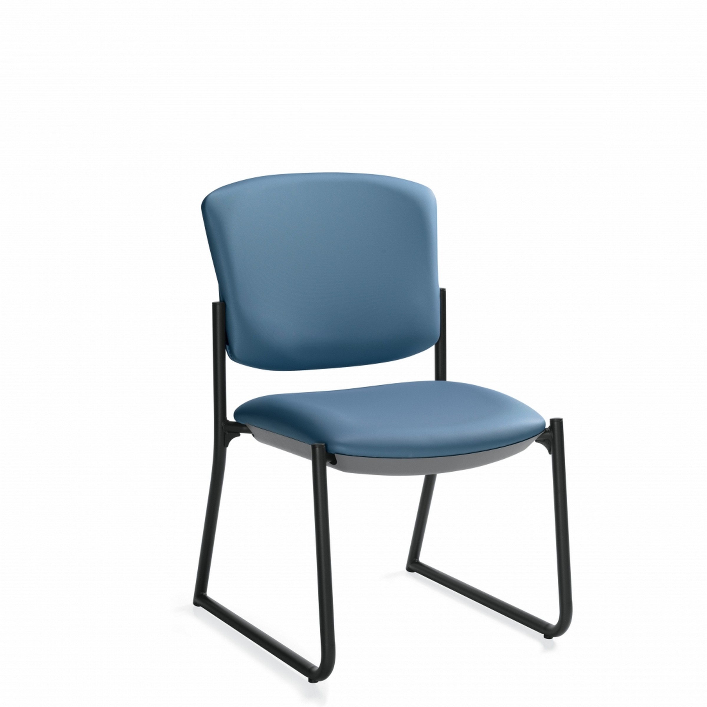 Splash™ Fan Back Side Chair, Concealed Attachment, Sled Base (GC3014)