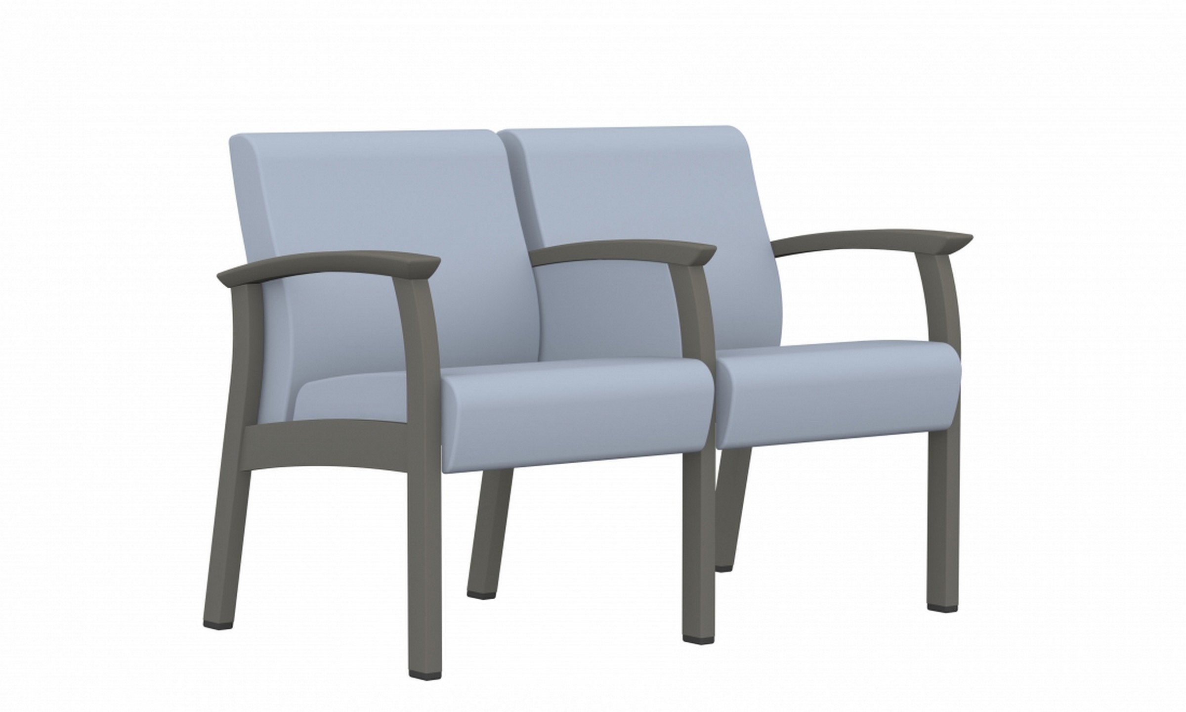 Primacare™ HT Guest Low Back Two Seater, Open Centre Arm (GC3622)