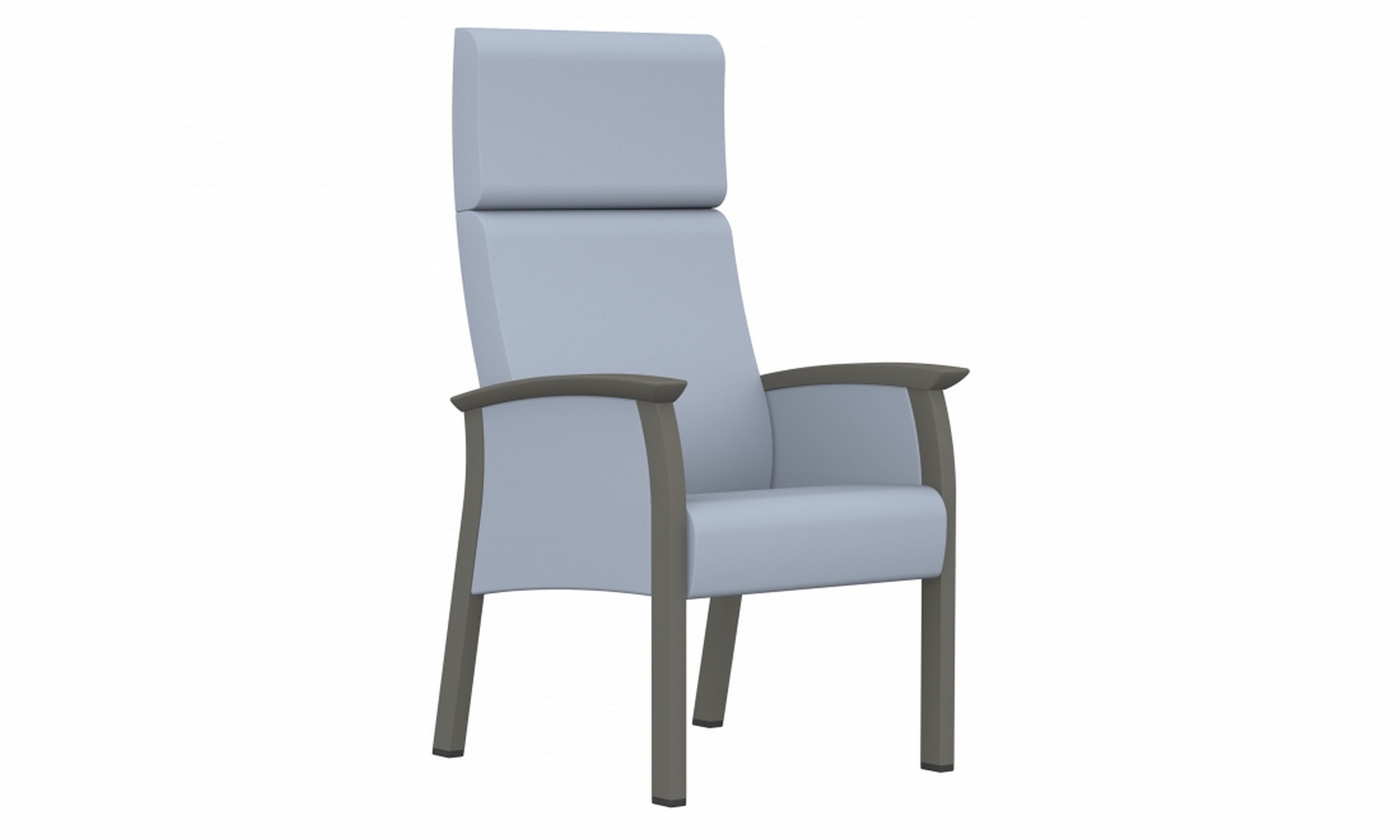 Primacare™ HT Patient High Split Back Armchair, Closed Arms (GC3632CA)