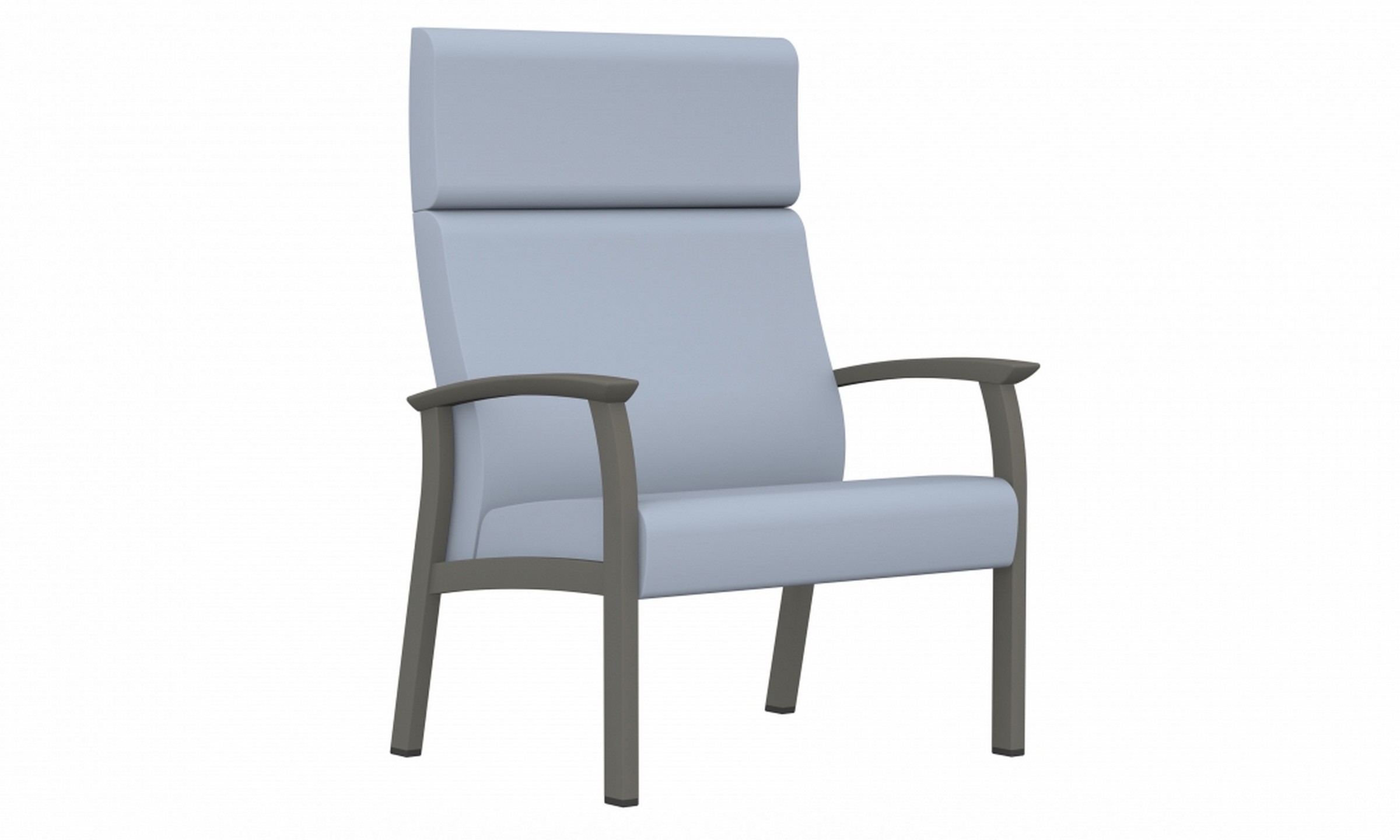 Primacare™ HT Patient High Split Back Bariatric, Open Arms (GC3639)