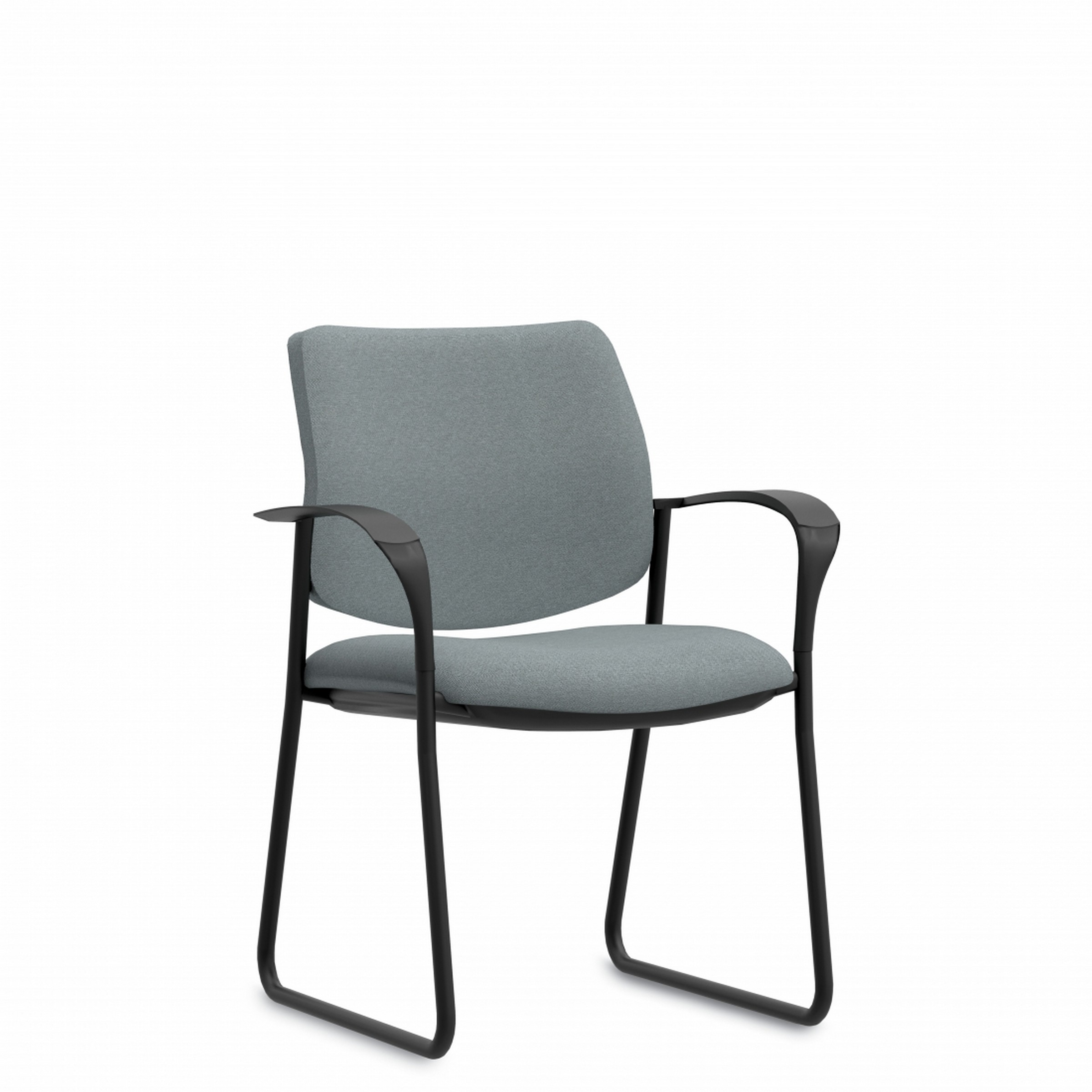 GC Sidero™ Low Single Piece Back Armchair, Sled Base (GC6914)
