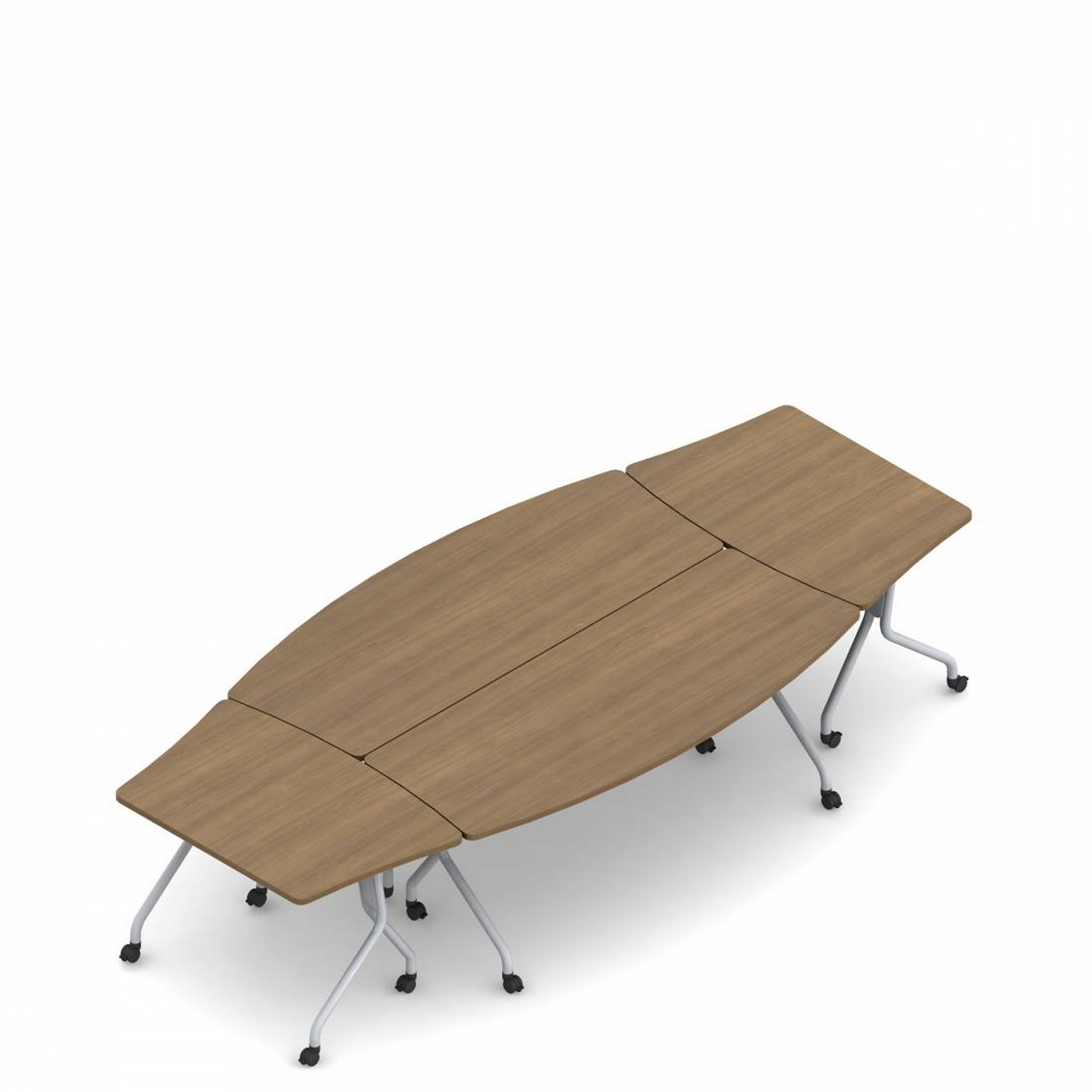 Bungee™ Tables 11 Foot 4 Piece Flip-Top Transformer Table Set (BXK132S)