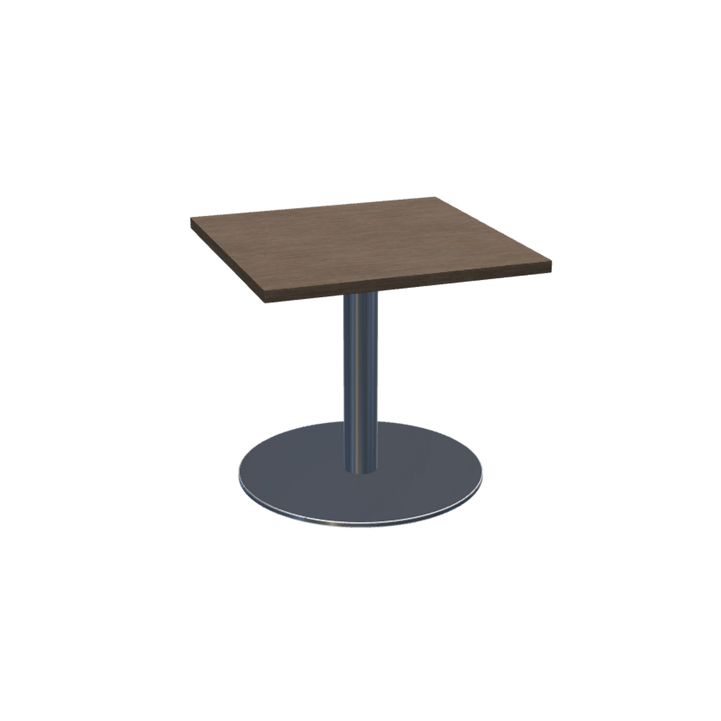Swap™ End Table Height Table (22 High) Round Base and Square Top
