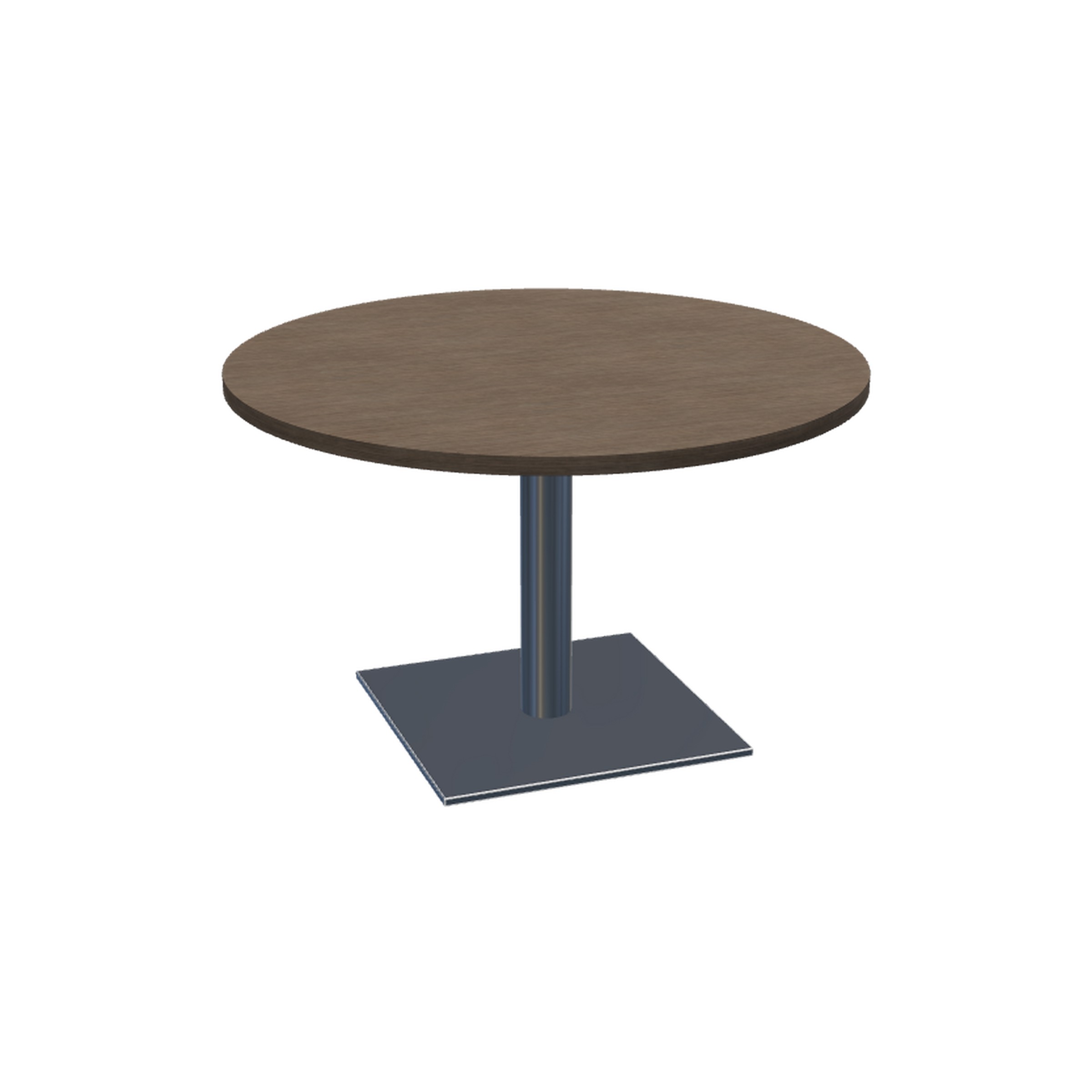 Swap™ End Table Height Table (22 High) Square Base and Round Top