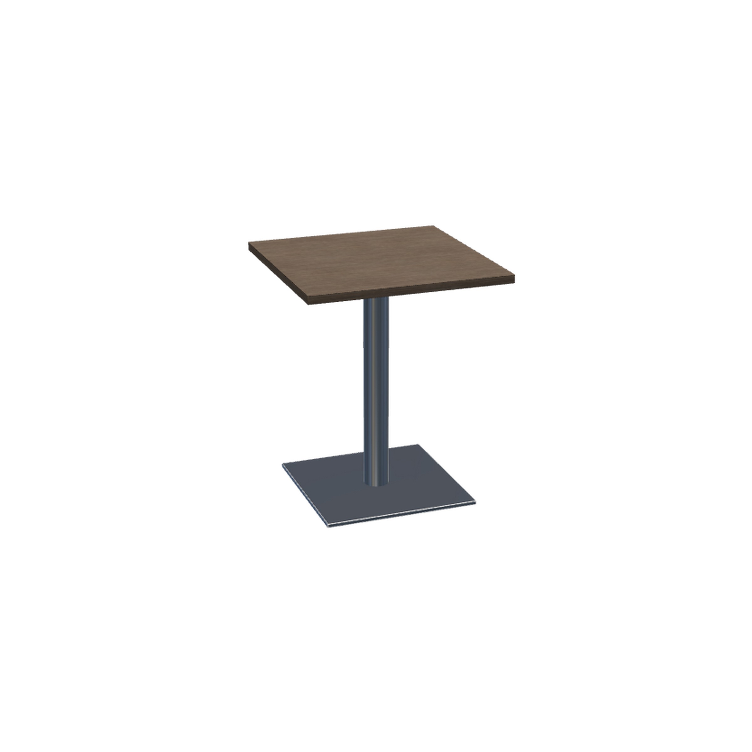 Swap™ Seated Height Table (28.5 High) Square Top and Square Base