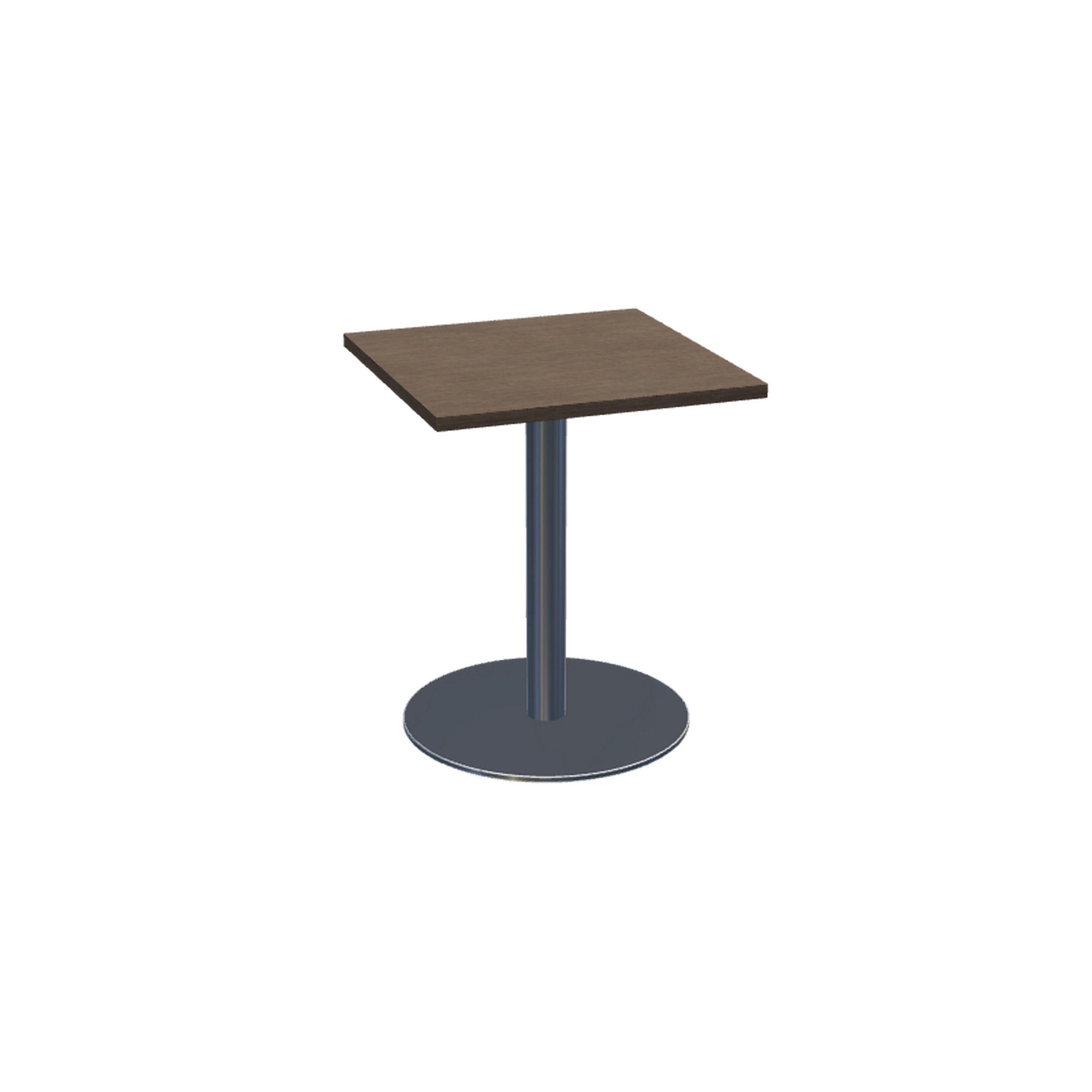 Swap™ Seated Height Table (28.5 High) Square Top and Round Base