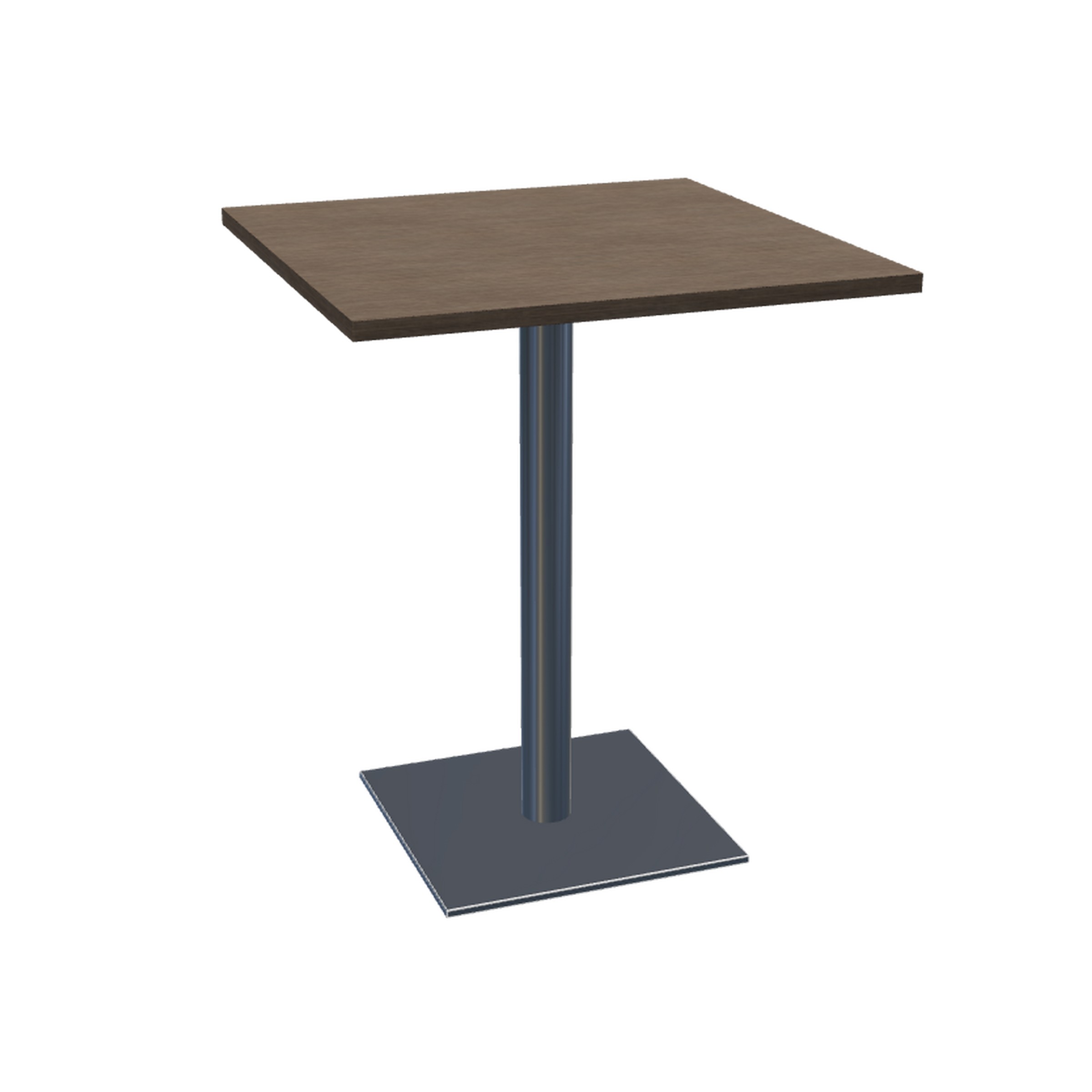 Swap™ Tables Counter Height Table (36 High) Square Top Square Base