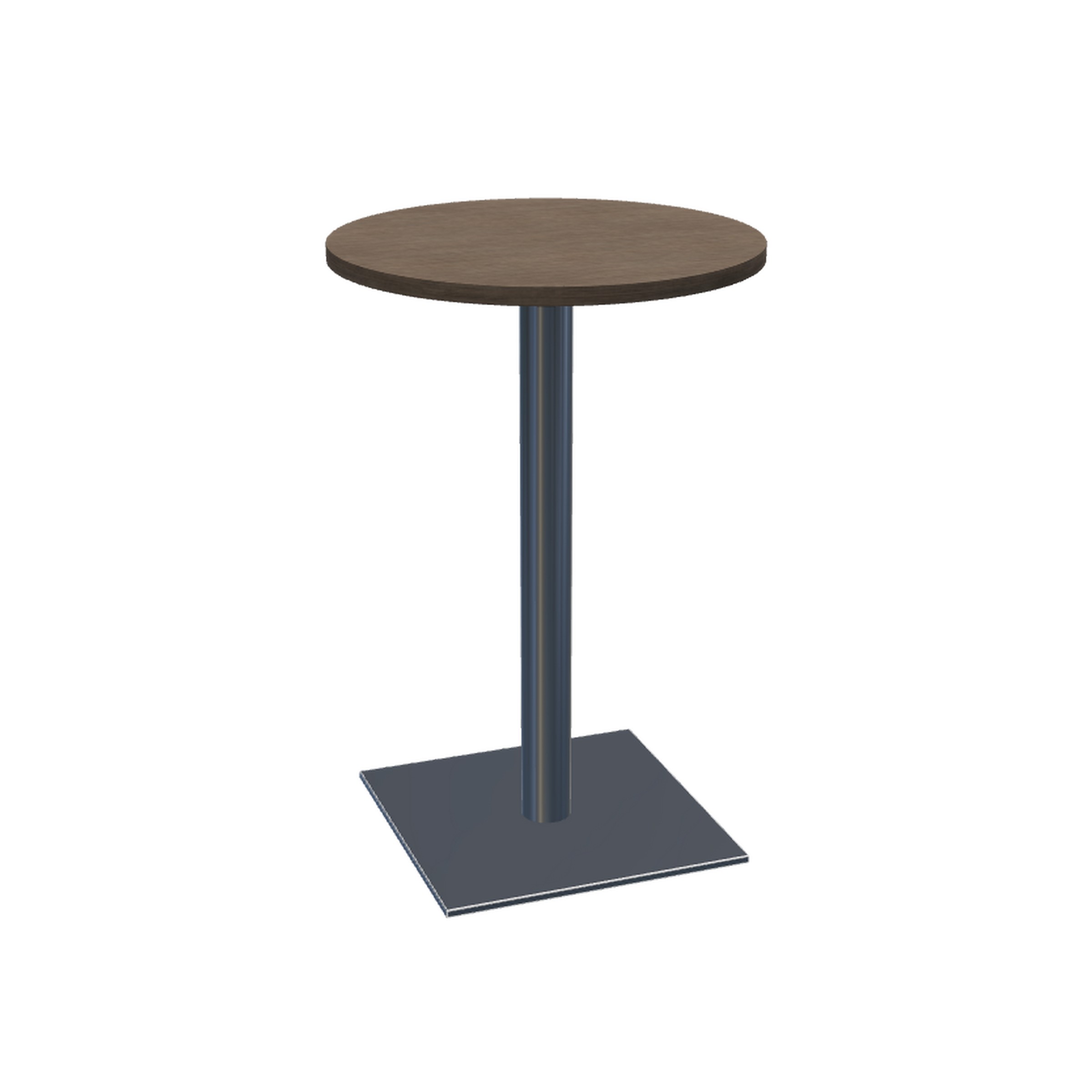 Swap™ Tables Counter Height Table (36 High) Round Top Square Base