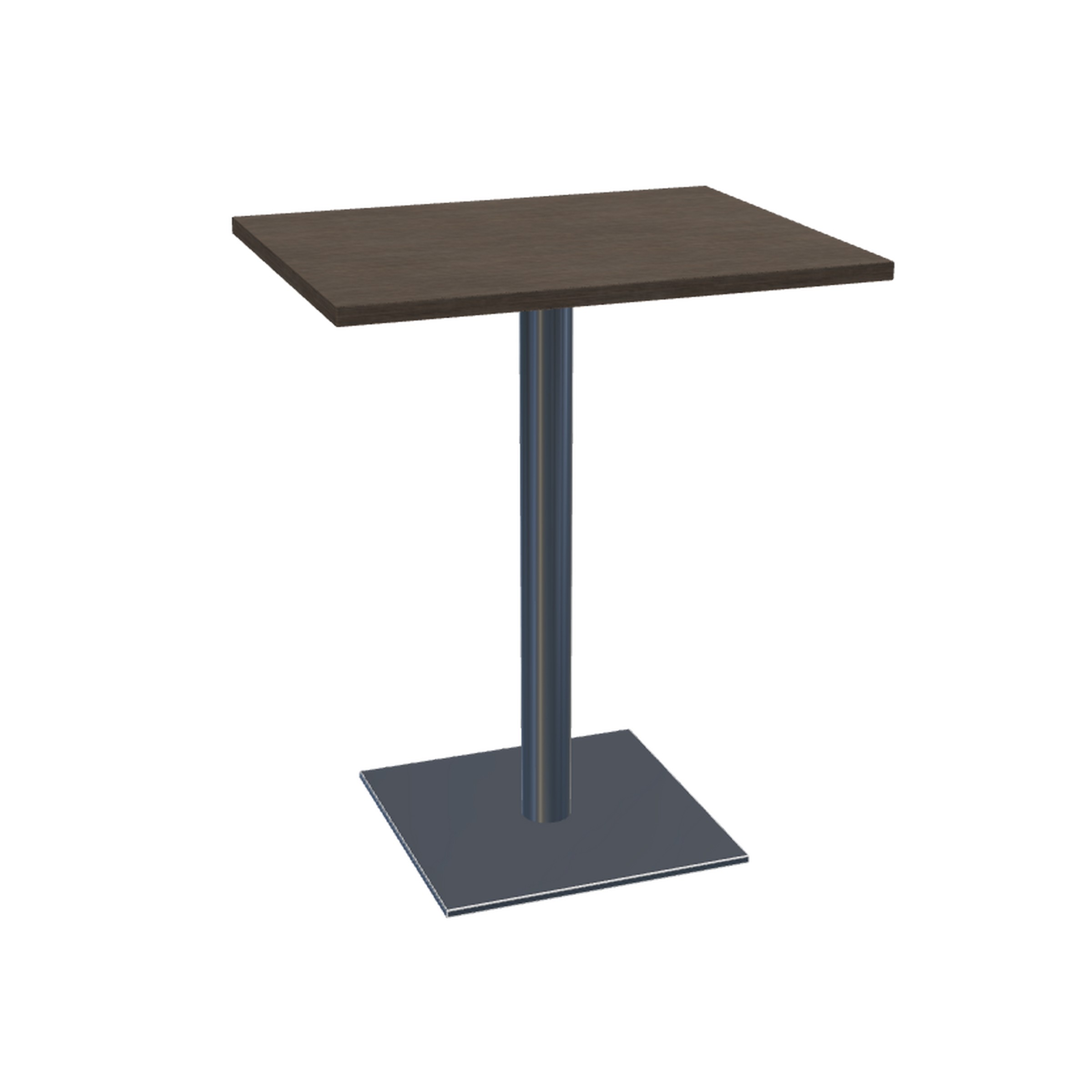Swap™ Tables Counter Height Table (36 High) Rectangle Top Square Base
