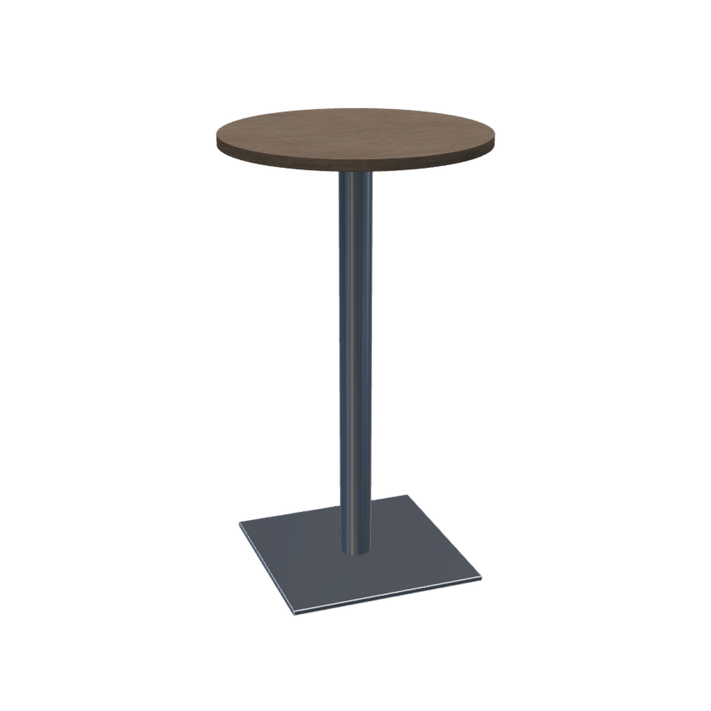 Swap™ Tables Bar Height Table (41.5 High) Round Top with Square Base